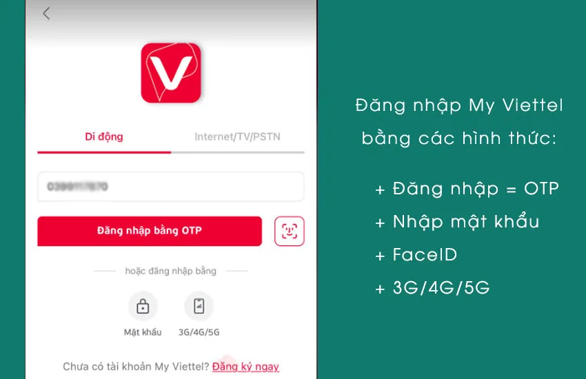 dang nhap my viettel