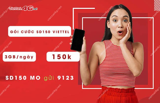 dang ky goi cuoc SD150 viettel