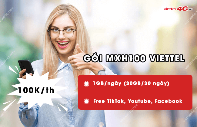dang ky goi mxh100 viettel