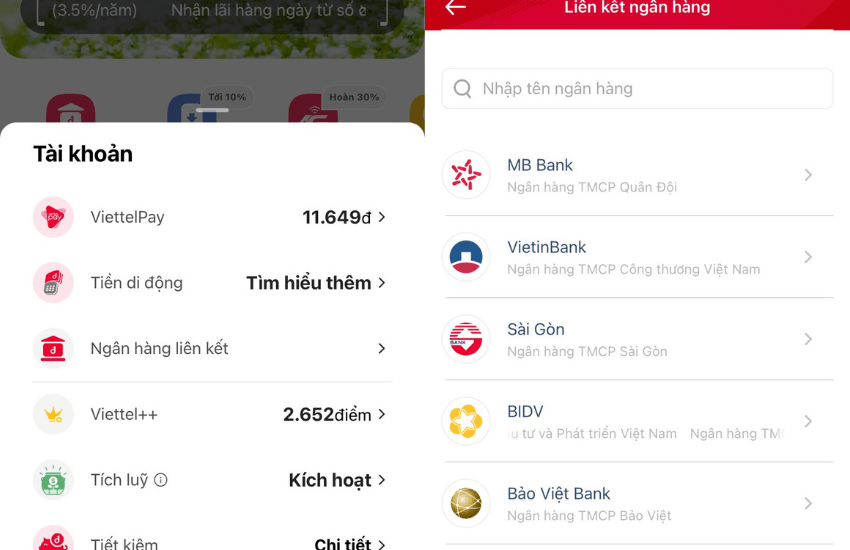 lien ket ngan hang voi mb bank 