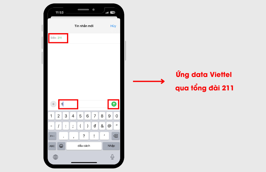 Cach ung data Viettel 211