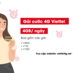 goi cuoc 4g viettel 4gb ngay