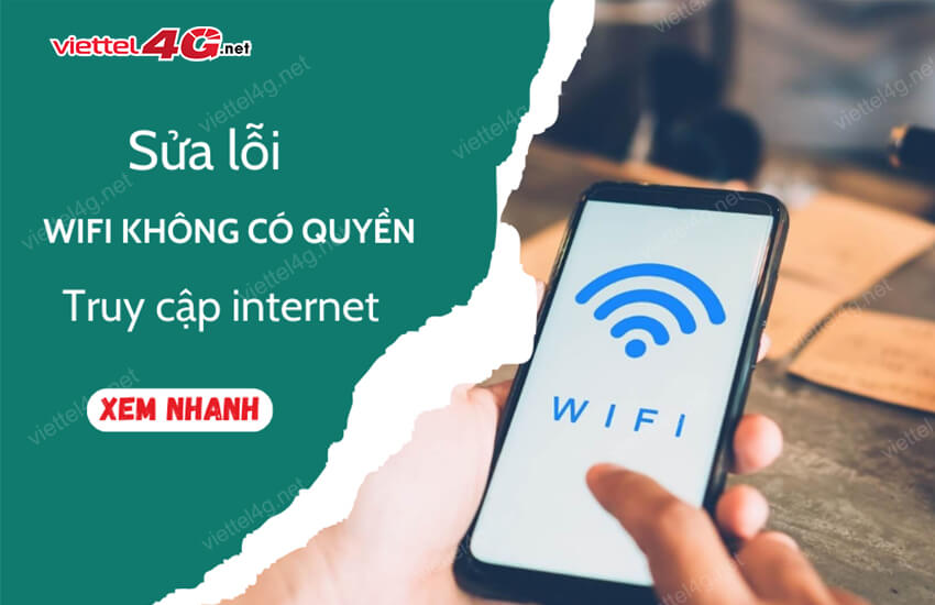 wifi khong co quyen truy cap internet