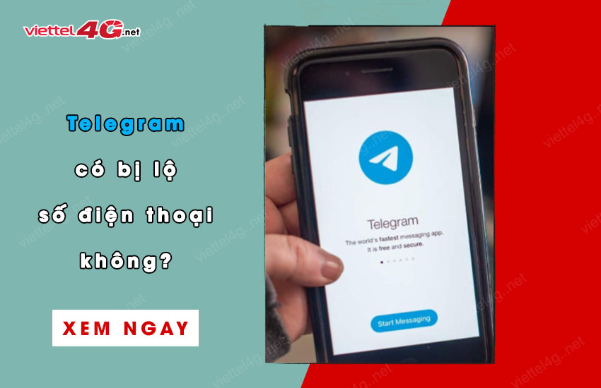 telegram co bi lo so dien thoai khong