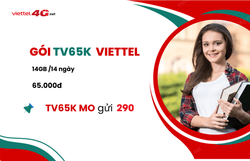 Cach dang ky goi TV65K Viettel