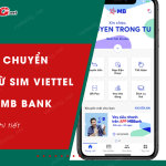 cach chuyen tien tu sim viettel sang mb bank