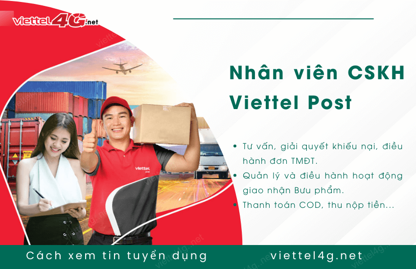 nhan vien cham soc khach hang viettel post