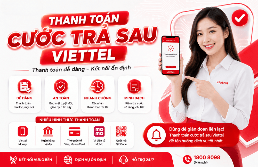 thanh toan cuoc tra sau viettel