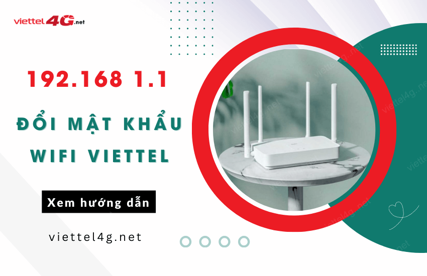 192.168 1.1 cach doi mat khau wifi tai nha