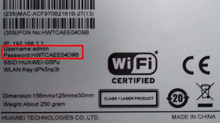 Username va passwork modem wifi Viettel