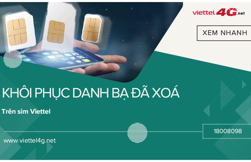 khoi phuc danh ba da xoa tren sim viettel