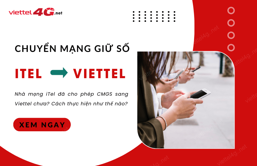 chuyen mang giu so itel sang viettel