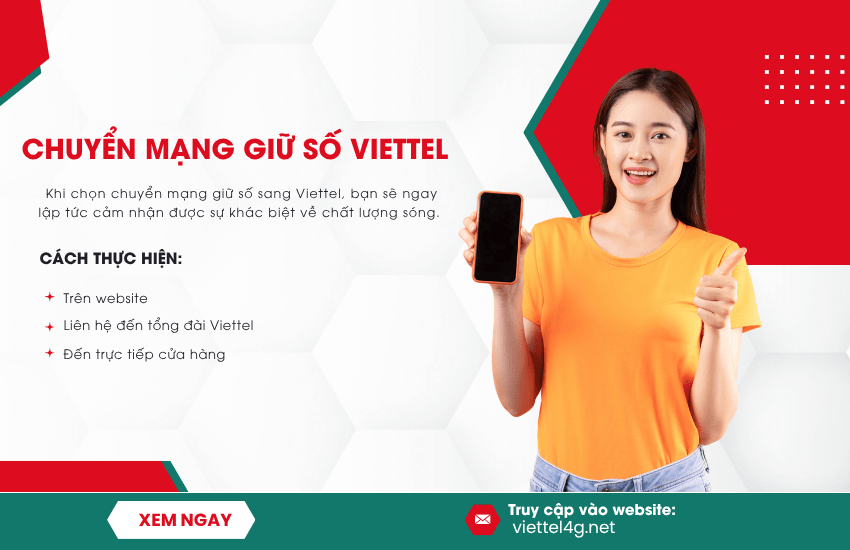 cach chuyen mang giu so viettel chuyen mang giu so viettel