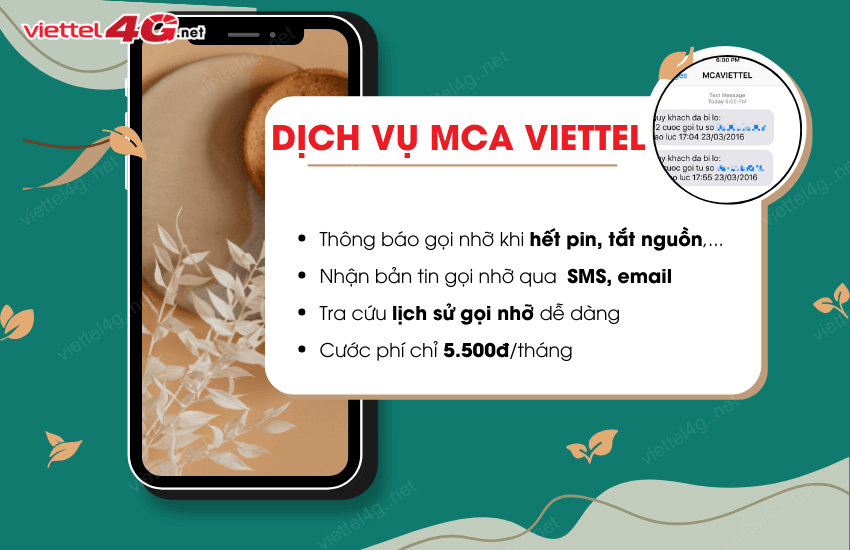 dang ky dich vu mca viettel