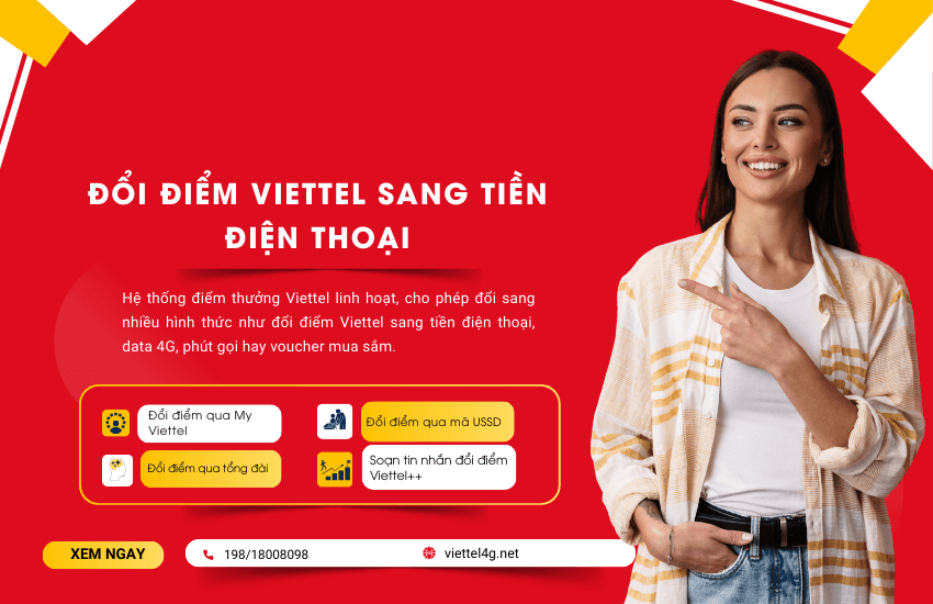 cach doi diem viettel sang tien dien thoai doi diem viettel sang tien dien thoai