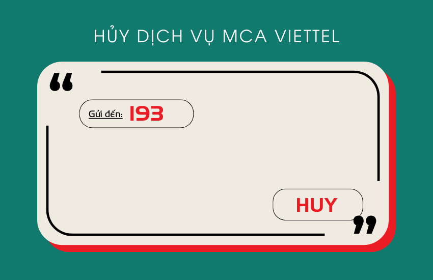 huy dich vu mca viettel