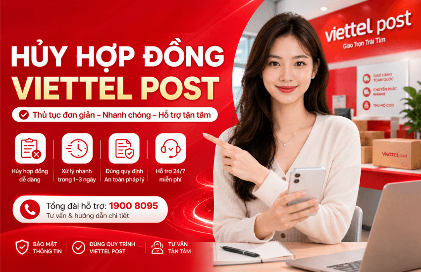 cach huy hop dong viettel post huy hop dong viettel post