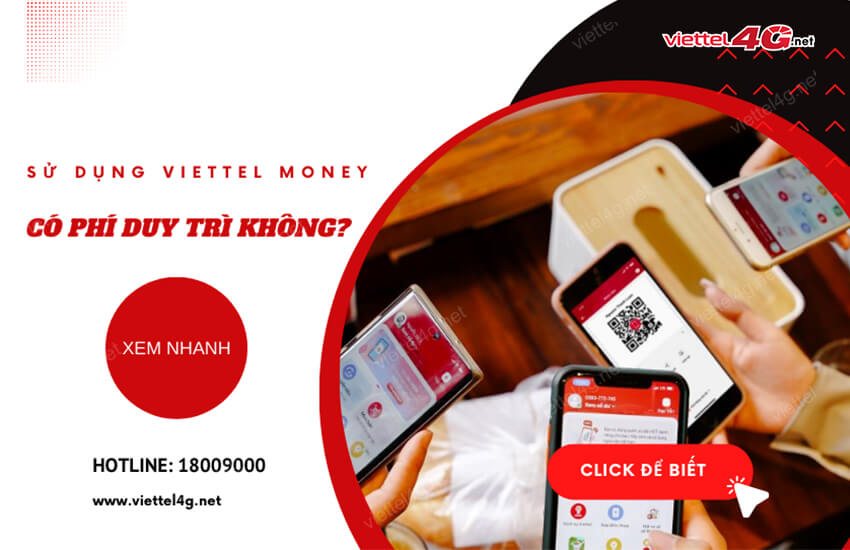 su dung viettel money co tinh phi duy tri khong