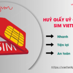 huong dan xoa uy quyen sim viettel