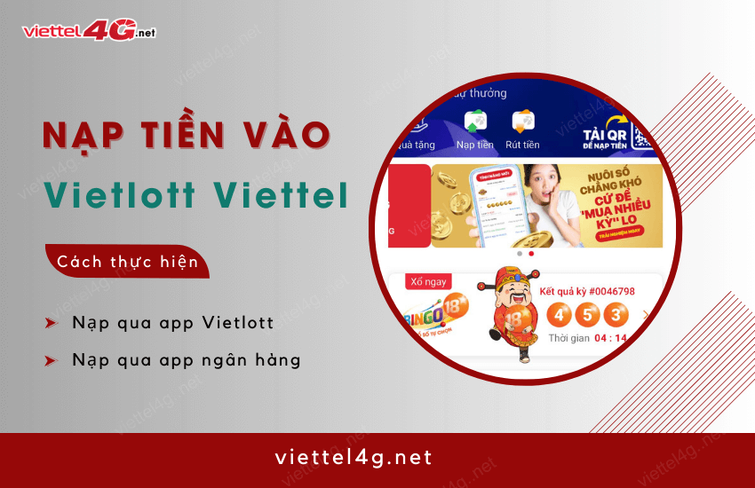 cach nap tien vao vietlott viettel