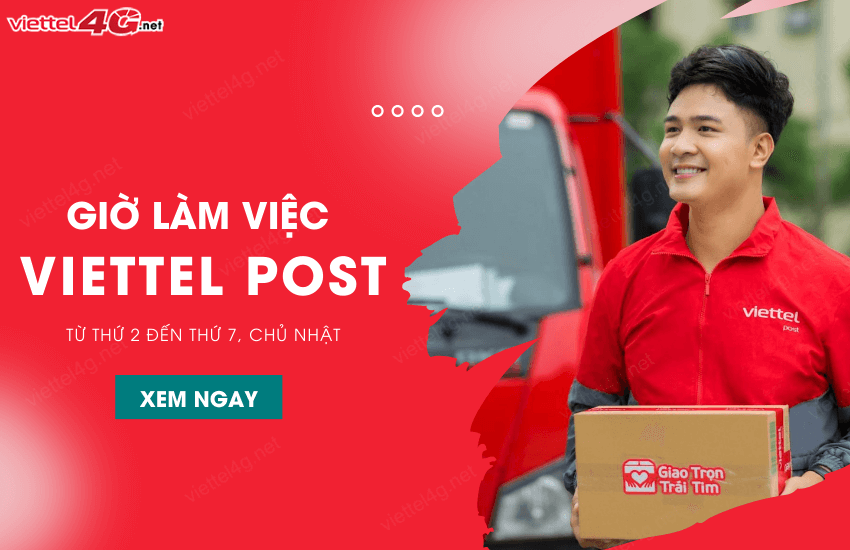 gio lam viec viettel post 