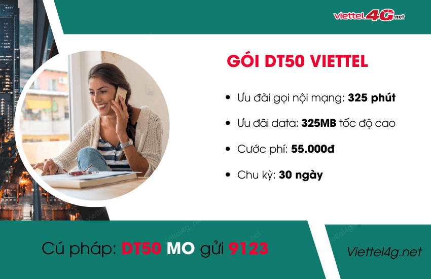 goi dt50 viettel