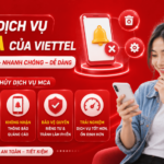 huy dich vu mca cua viettel
