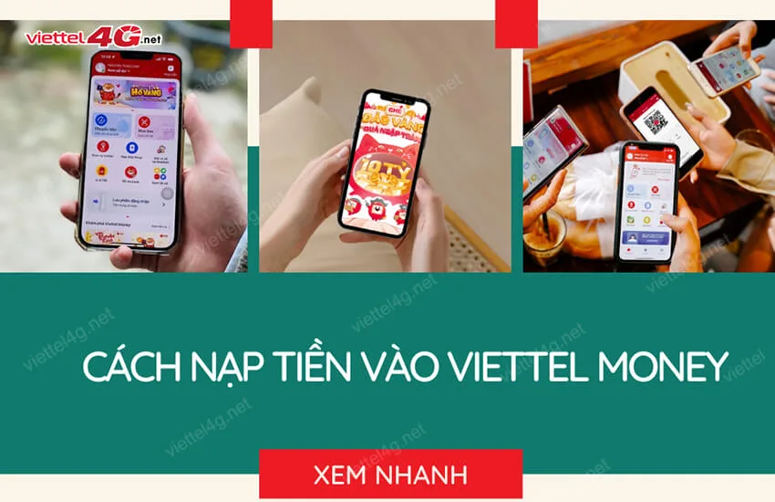 nap tien vao viettel money o dau