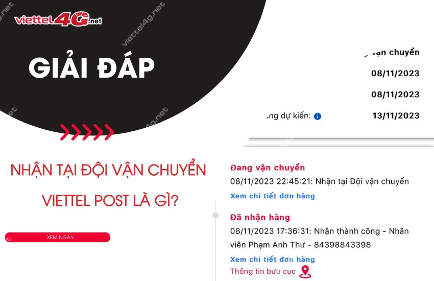 nhan tai doi van chuyen viettel post la gi?