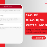 sao ke giao dich viettel money