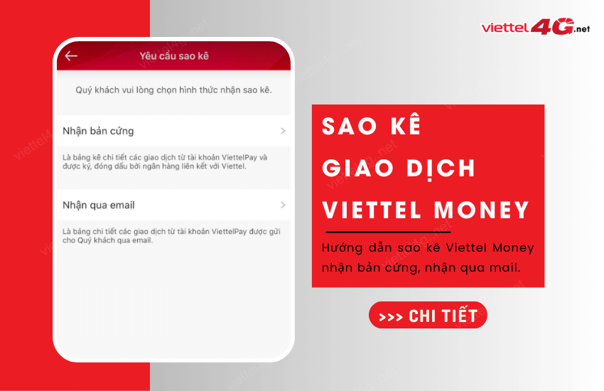 sao ke giao dich viettel money