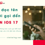 tat doc ten nguoi goi den tren ios 17