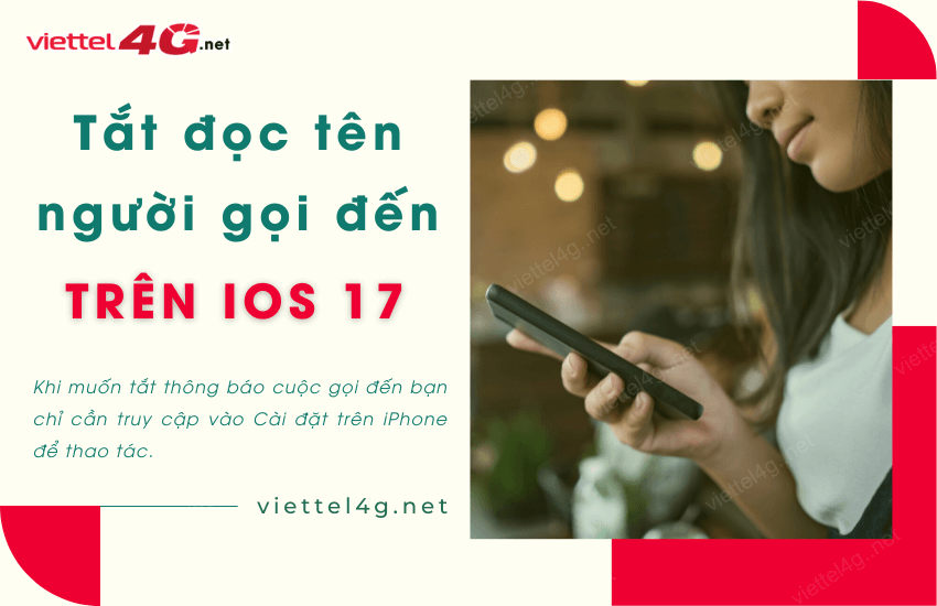 tat doc ten nguoi goi den tren ios 17