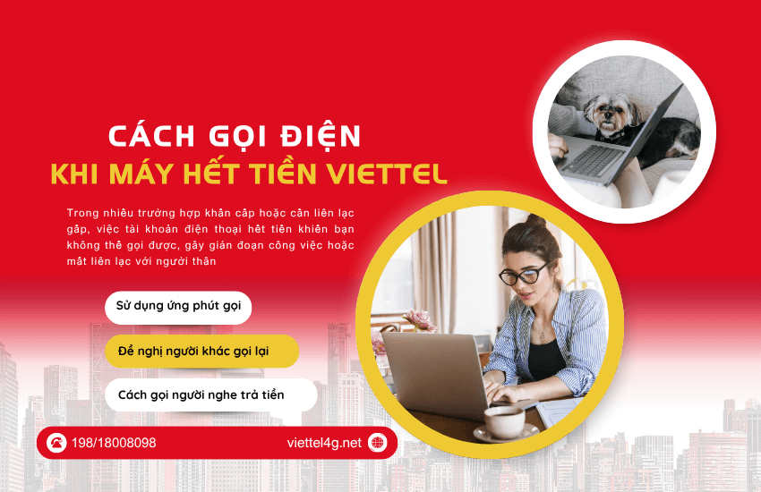 cach goi dien khi may het tien viettel 