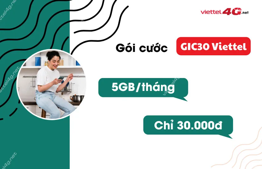 goi cuoc gic30 viettel