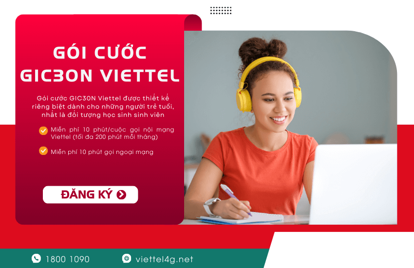goi cuoc gic30n viettel