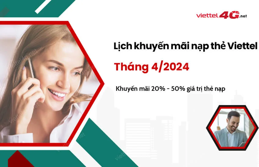 lich khuyen mai nap the viettel 4 2024