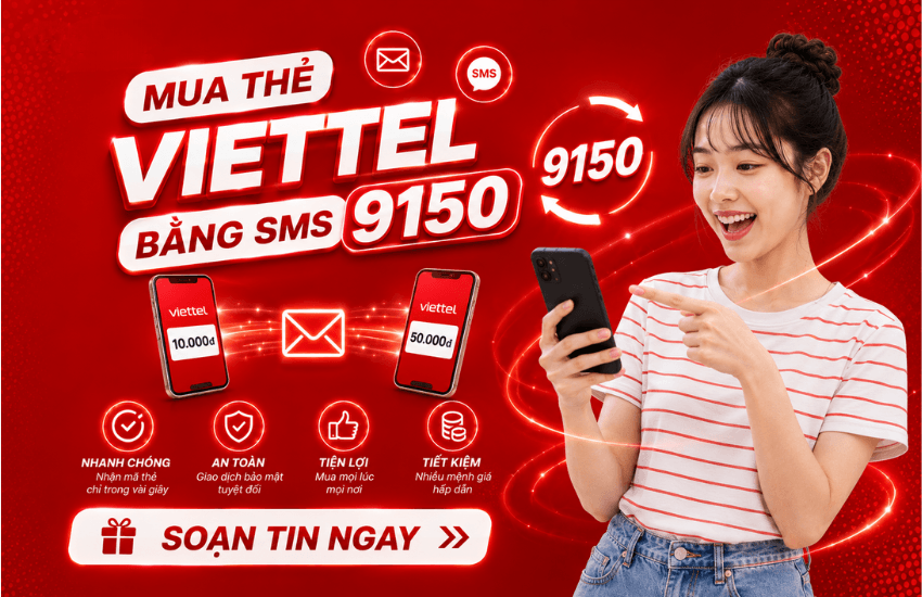 mua the viettel bang sms 9150
