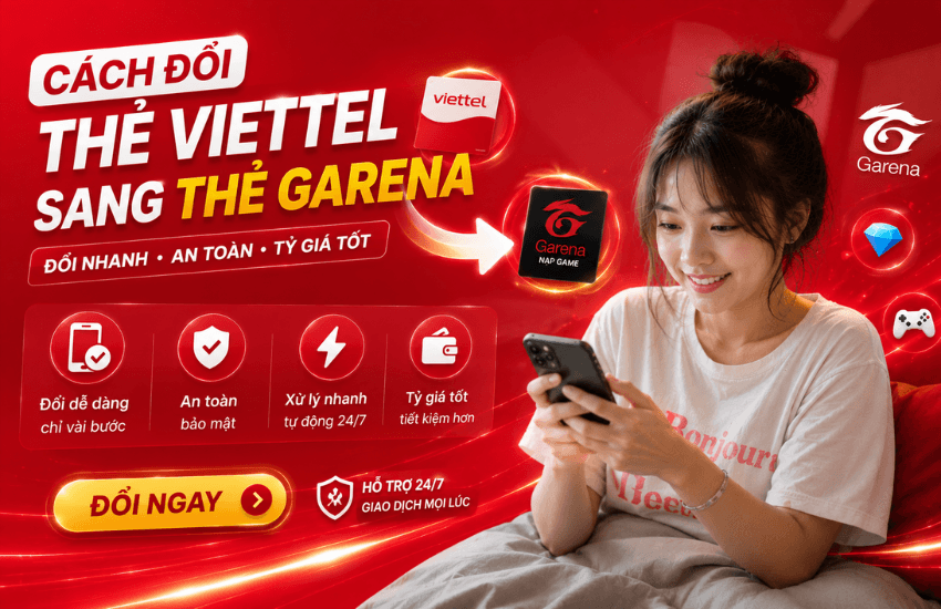 cach doi the viettel sang the garena