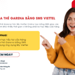 cach mua the garena bang sms viettel