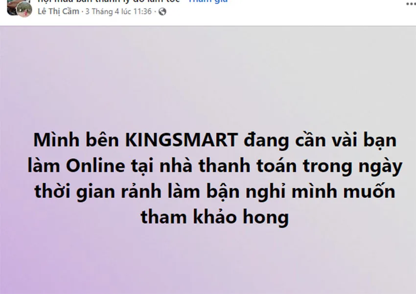 kingsmart lua dao đung khong?