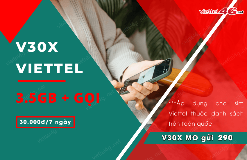 goi v30x viettel