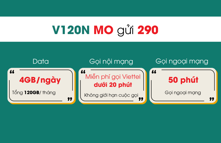 Cach dang ky goi v120n viettel