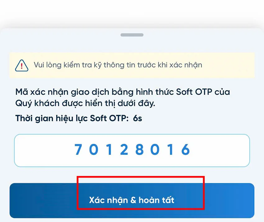 cach chuyen tien không can ma otp vietinbank