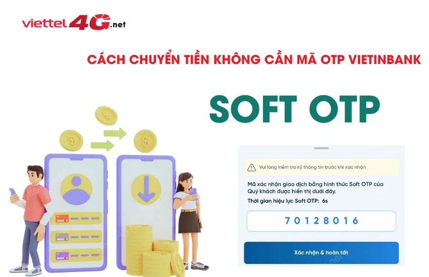 cach chuyen tien không can ma otp vietinbank