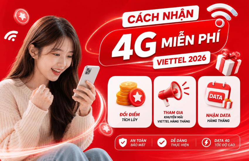cach nhan 4g mien phi viettel