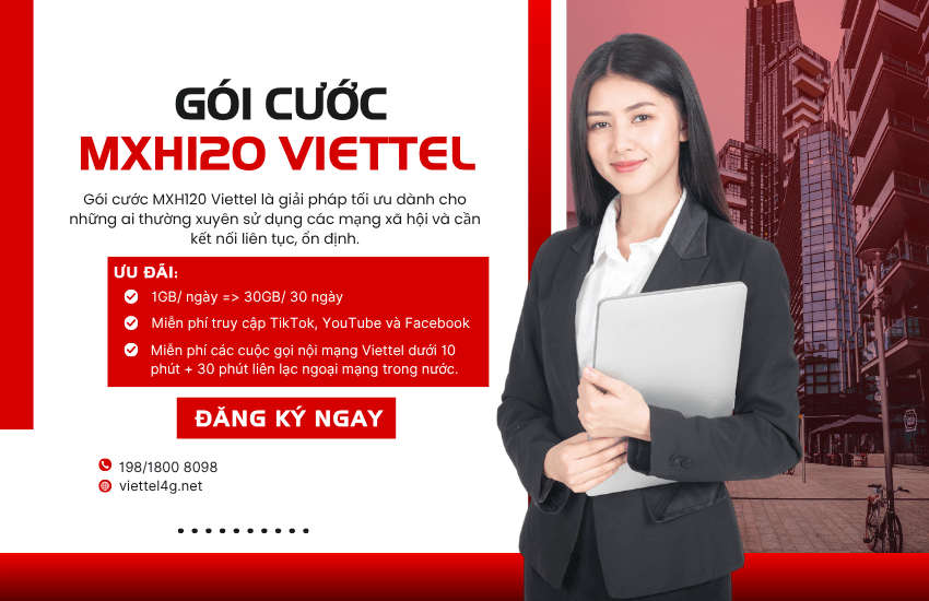 dang ky goi cuoc mxh120 viettel goi cuoc mxh120 viettel