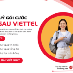 huy goi cuoc tra sau viettel