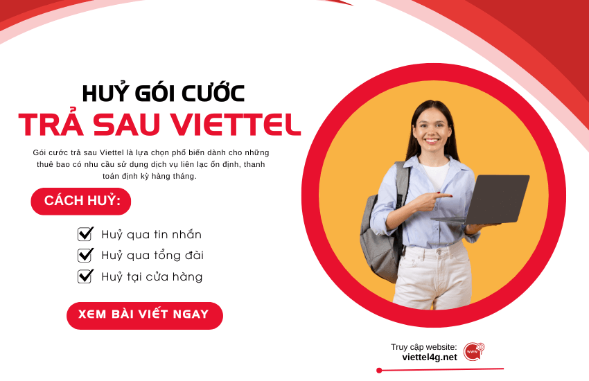 huy goi cuoc tra sau viettel