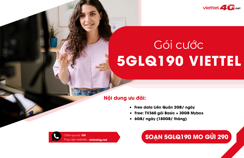 goi cuoc 5GLQ190 Viettel